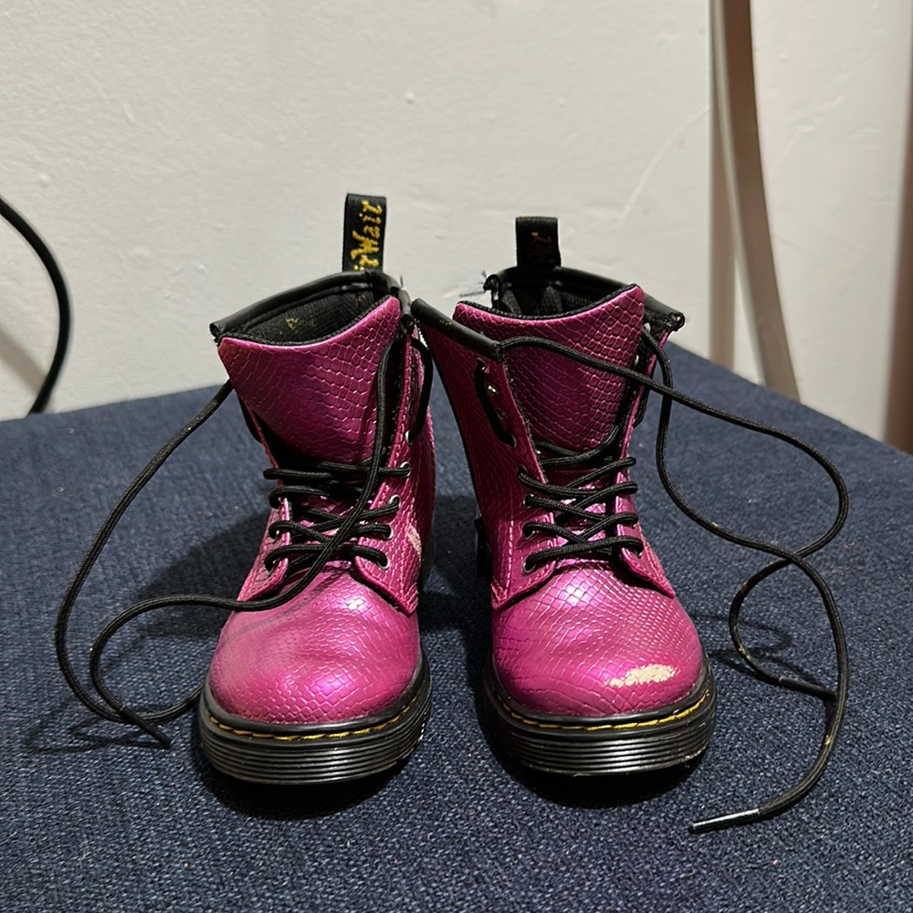 Dr. Martens Pink Boots